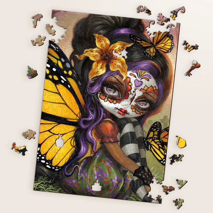 Surreal and symbolic – wood puzzles for adults featuring Sweet Isabella by Jasmine Becket-Griffith