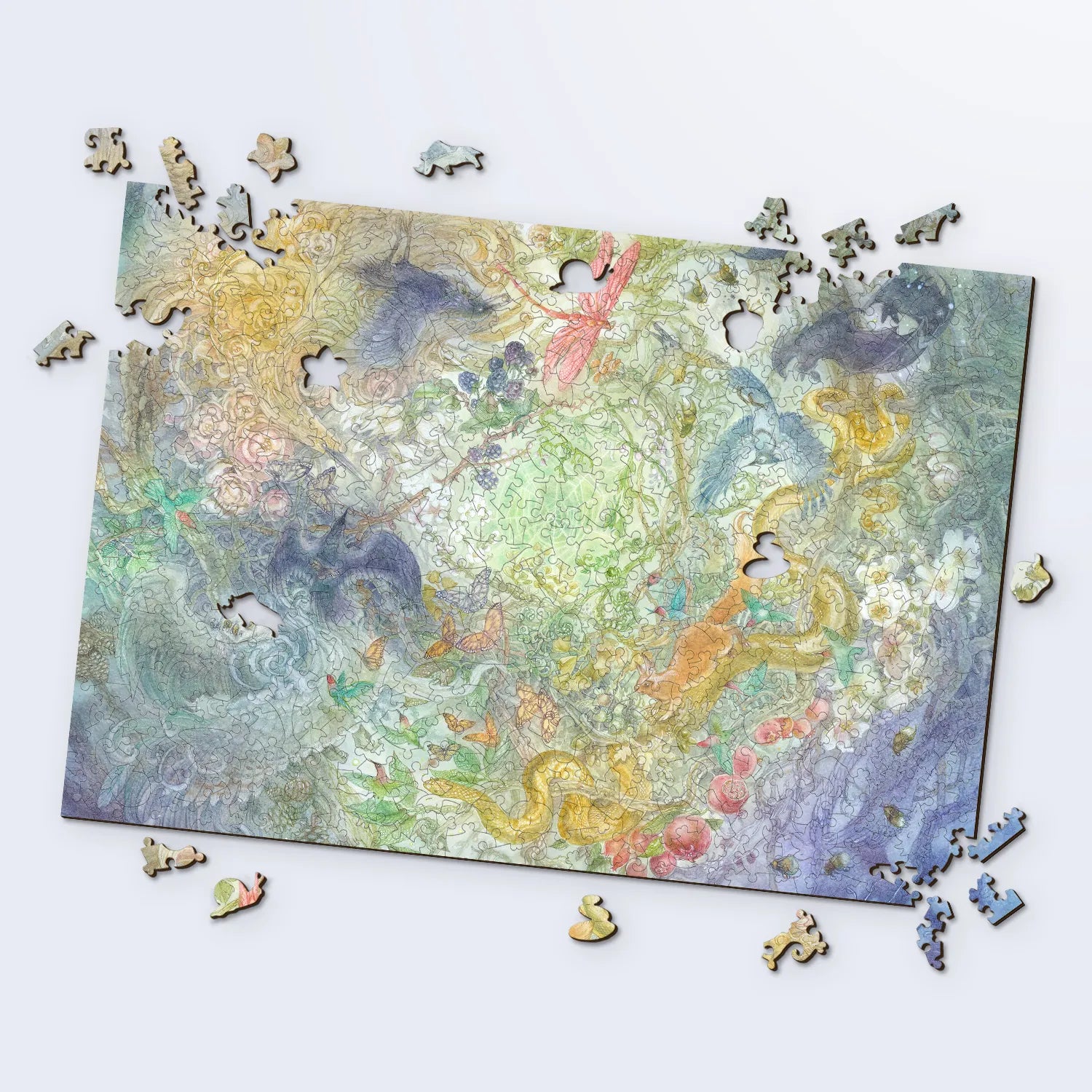 Art Wooden Jigsaw Puzzles – Vitality by Stephanie Law – LEOGOR